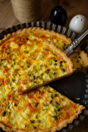 Quiche aux poireaux